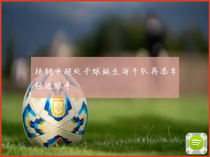 杨聪中超处子球诞生海牛队再添年轻进球手
